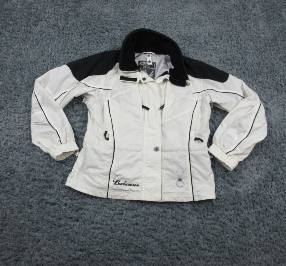 Spyder Budweiser Jacket Womens Medium Ski Coat 5000mm Waterproof Snowboarding